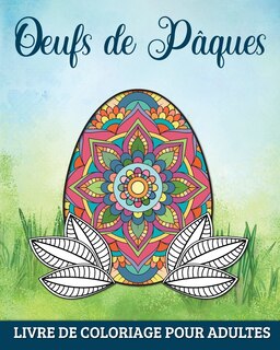 Front cover_Oeufs de Pâques Livre de Coloriage pour Adultes