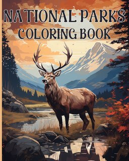 Front cover_National Park Coloring Book