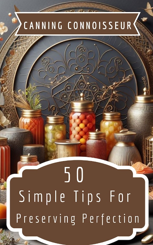 Front cover_Canning Connoisseur - 50 Simple Tips For Preserving Perfection