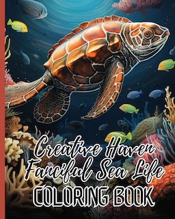 Front cover_Creative Haven Fanciful Sea Life Coloring Book