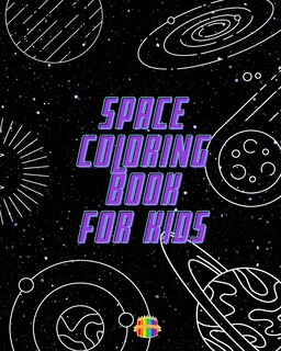 Front cover_Space Coloring Book