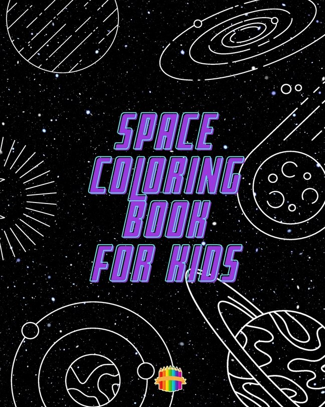 Front cover_Space Coloring Book
