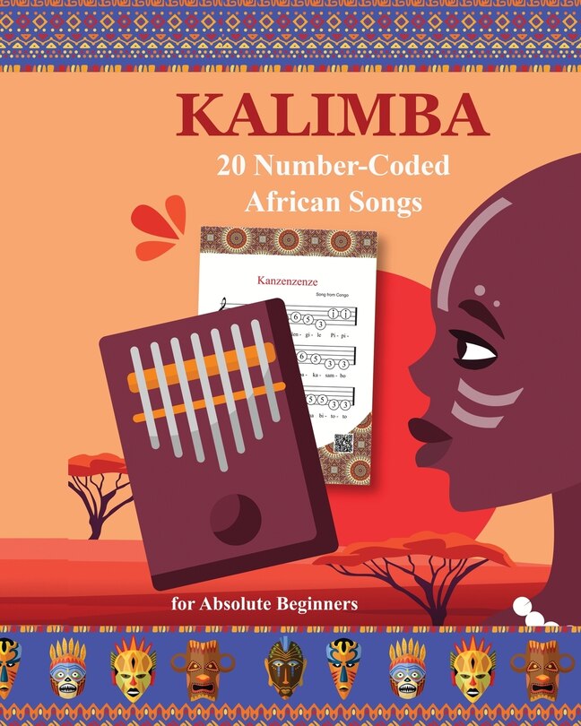 Couverture_Kalimba. 20 Number-Coded African Songs for Absolute Beginners