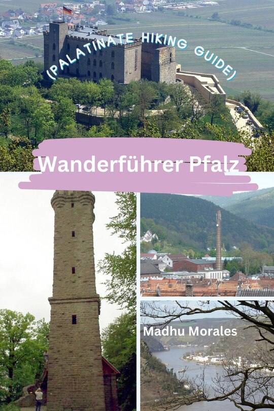 Front cover_Wanderf&uuml;hrer Pfalz (Palatinate Hiking Guide)