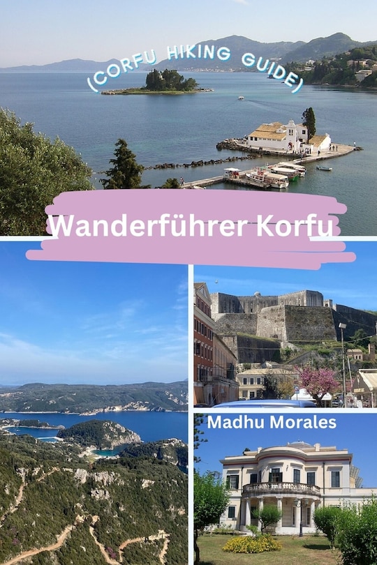 Front cover_Wanderf&uuml;hrer Korfu (Corfu Hiking Guide)