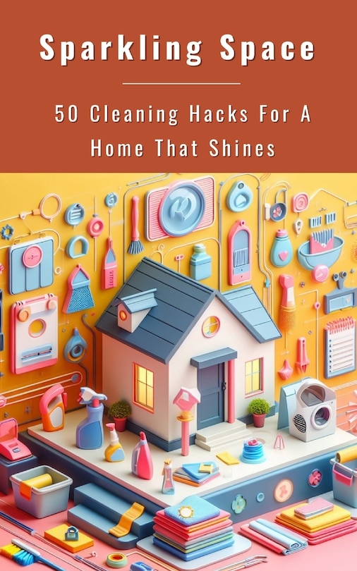 Couverture_Sparkling Space - 50 Cleaning Hacks For A Home That Shines