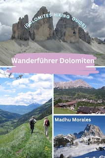 Front cover_Wanderführer Dolomiten (Dolomites Hiking Guide)