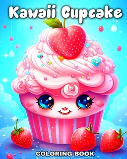 Front cover_Kawaii Cupcake Coloring Book