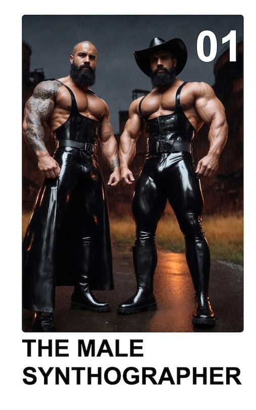 Front cover_The male synthographer - 01 Paperback