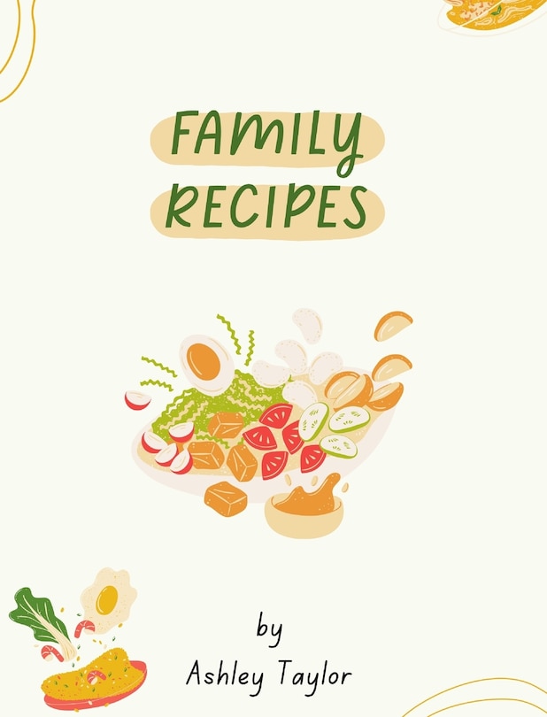 Front cover_Taylor Family Cookbook - Hard Cover