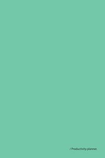 Front cover_Productivity Planner 2024 - Mint