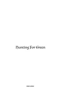 Couverture_Hunting For Green