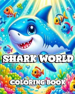 Couverture_Shark World Coloring Book
