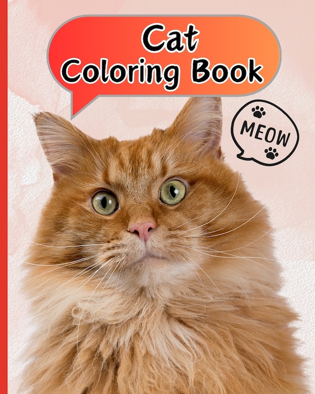 Front cover_Cat Coloring Book