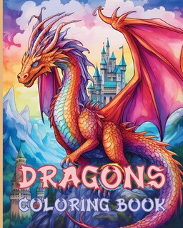 Front cover_Dragon Coloring Book