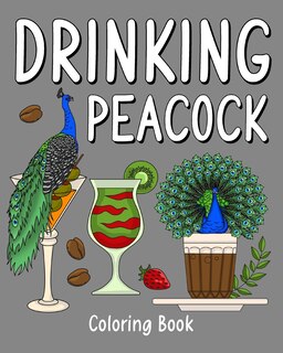 Couverture_Drinking Peacock Coloring Book