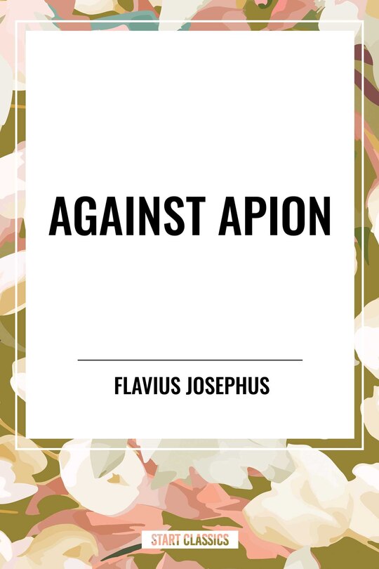 Front cover_AGAINST APION