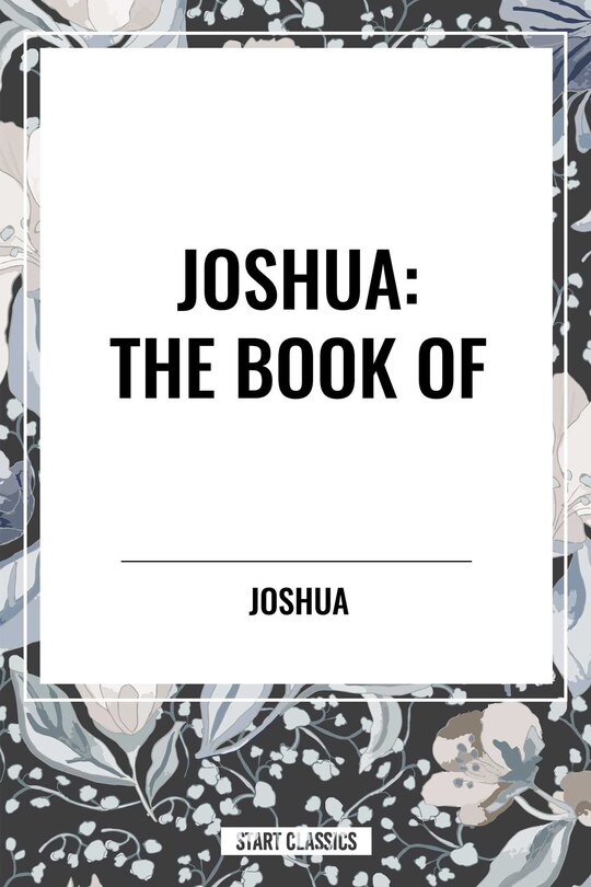 Couverture_JOSHUA: The Book of