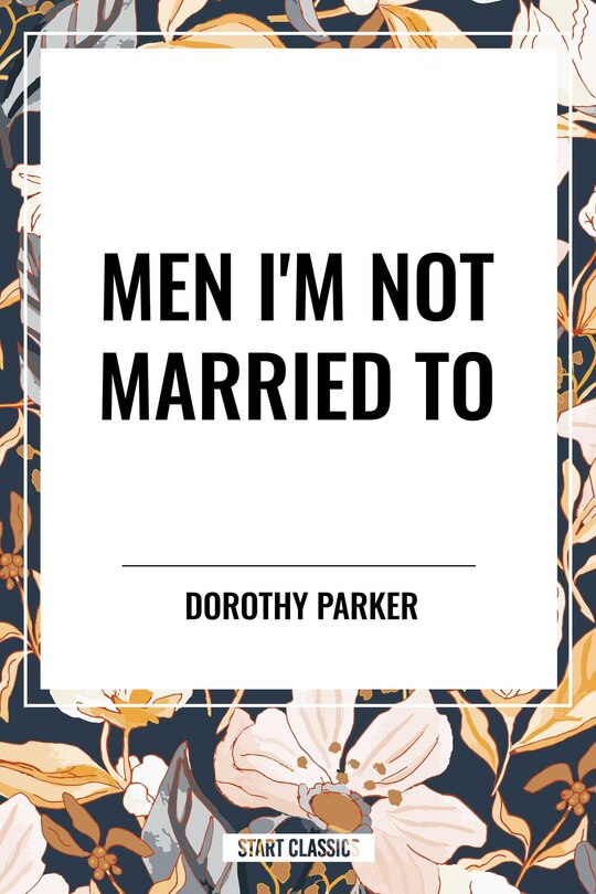Couverture_Men I'm Not Married To