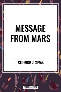 Front cover_Message from Mars