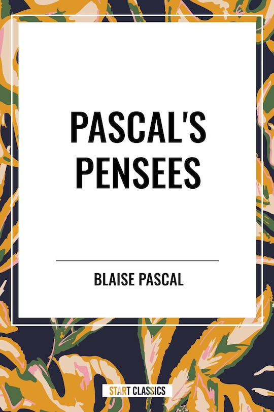 Front cover_Pascal's Pensees