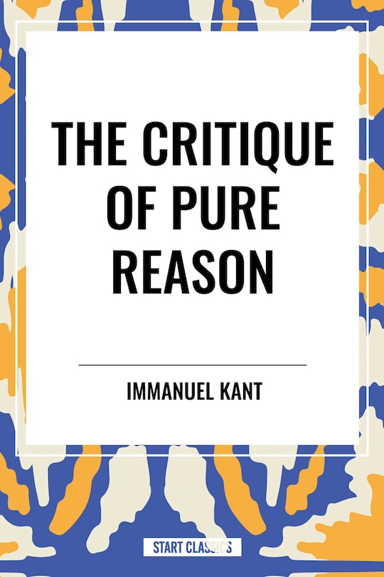 Front cover_Critique of Pure Reason