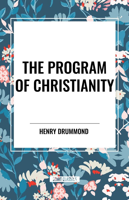 Couverture_Program of Christianity
