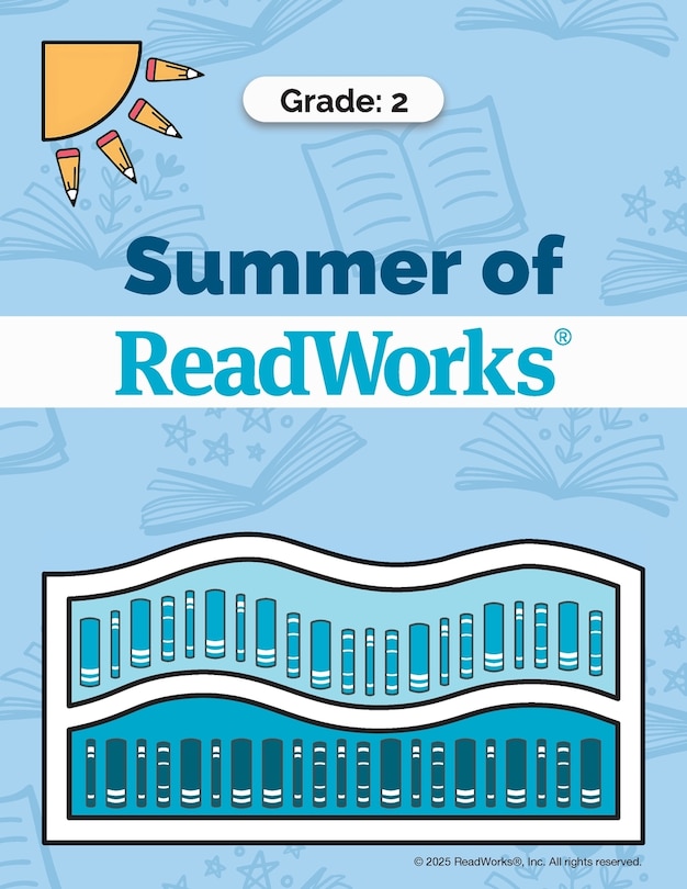 Front cover_Summer of ReadWorks Grade 2 - 2025