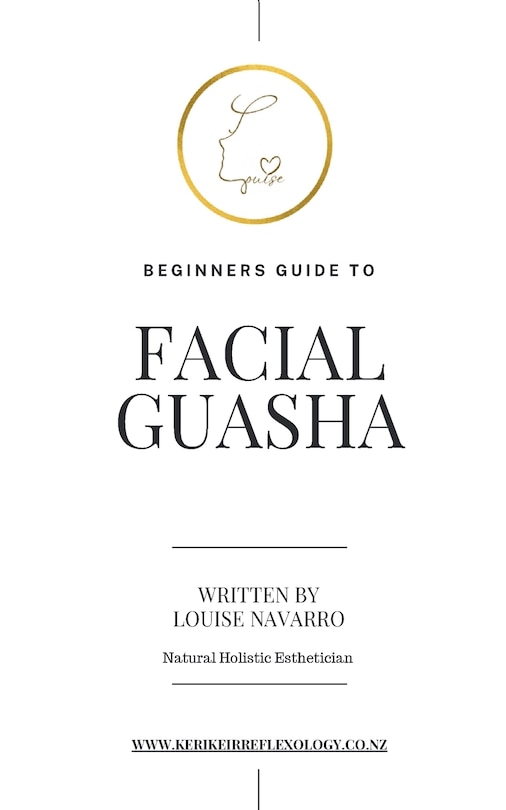 Front cover_Beginners Guide to Facial GuaSha