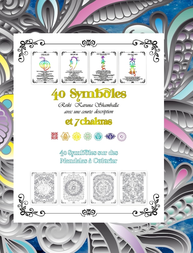 Front cover_40 Symboles Reiki Karuna Shamballa et 7 Chakras