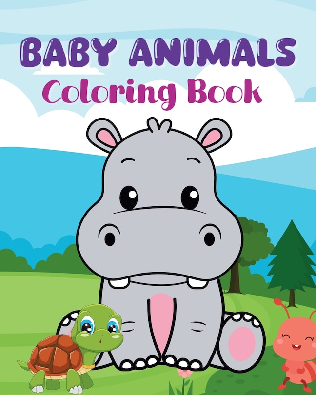 Couverture_Baby Animals Coloring Book