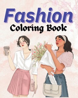 Front cover_Fashion Coloring Book