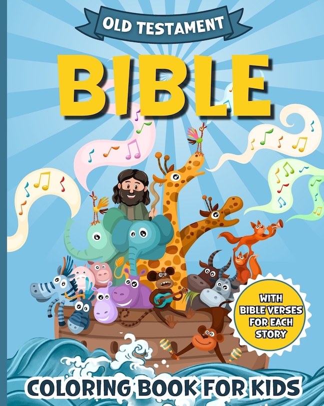 Front cover_Bible Coloring Book For Kids