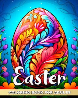 Front cover_Easter Coloring Book for Adults