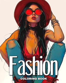 Front cover_Fashion Coloring Book