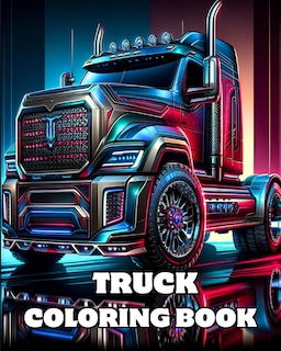 Front cover_Truck Coloring Book