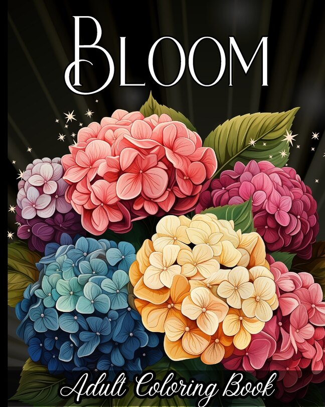 Front cover_Bloom Adult Coloring Book