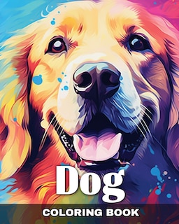 Front cover_Dog Coloring Book