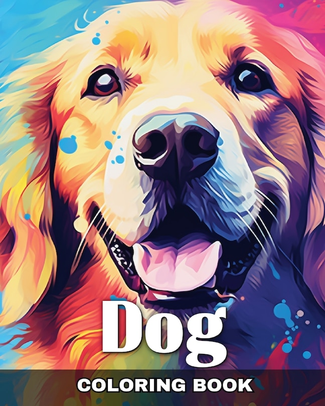 Front cover_Dog Coloring Book
