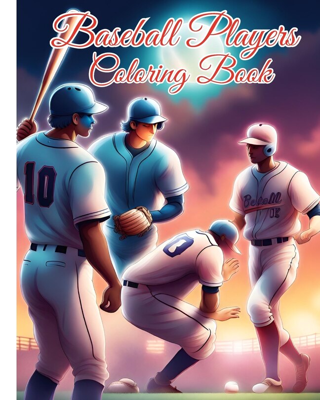 Couverture_Baseball Players Coloring Book
