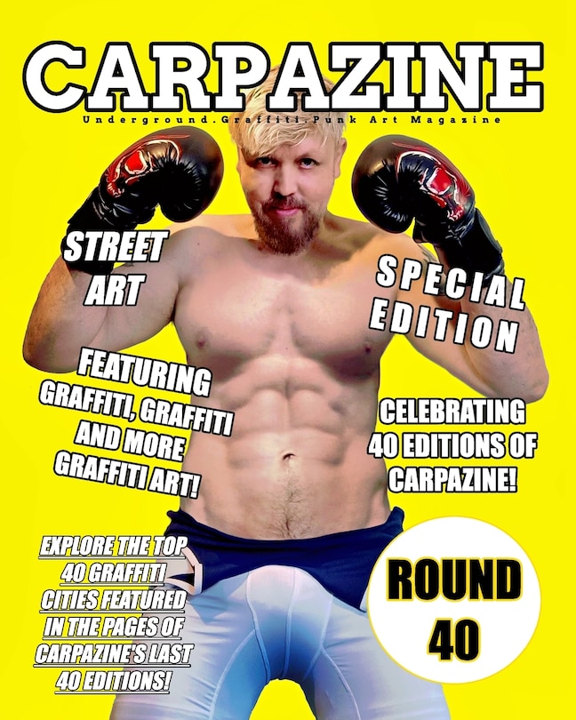 Front cover_Carpazine Art Magazine Issue Number 40