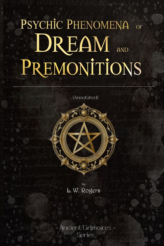 Front cover_Psychic Phenomena of Dream and premonitions