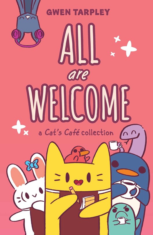 Front cover_All Are Welcome: A Cat's Caf&eacute; Collection