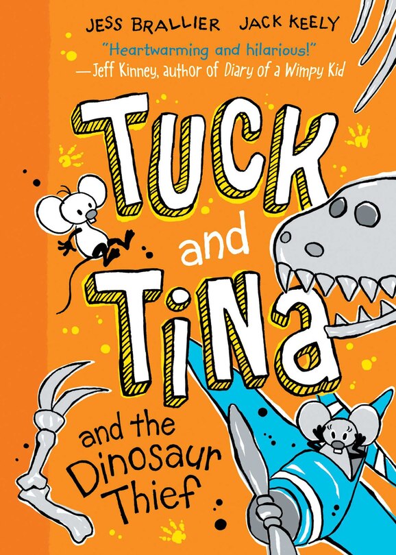 Front cover_Tuck and Tina and the Dinosaur Thief
