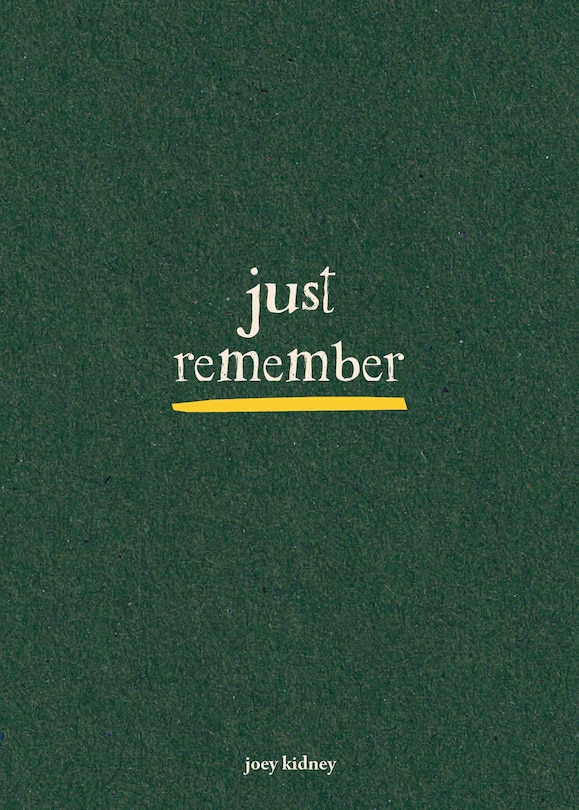 Couverture_Just Remember