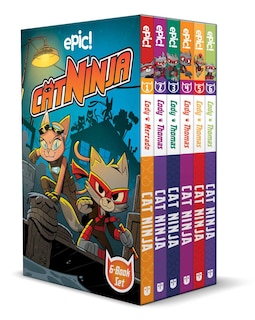 Front cover_Cat Ninja Box Set Books 1–6