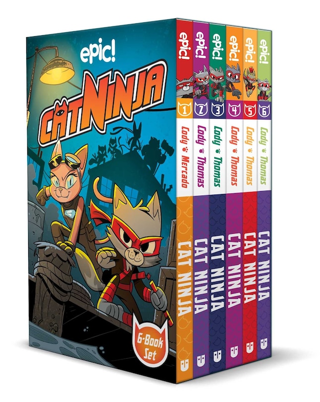 Front cover_Cat Ninja Box Set Books 1–6