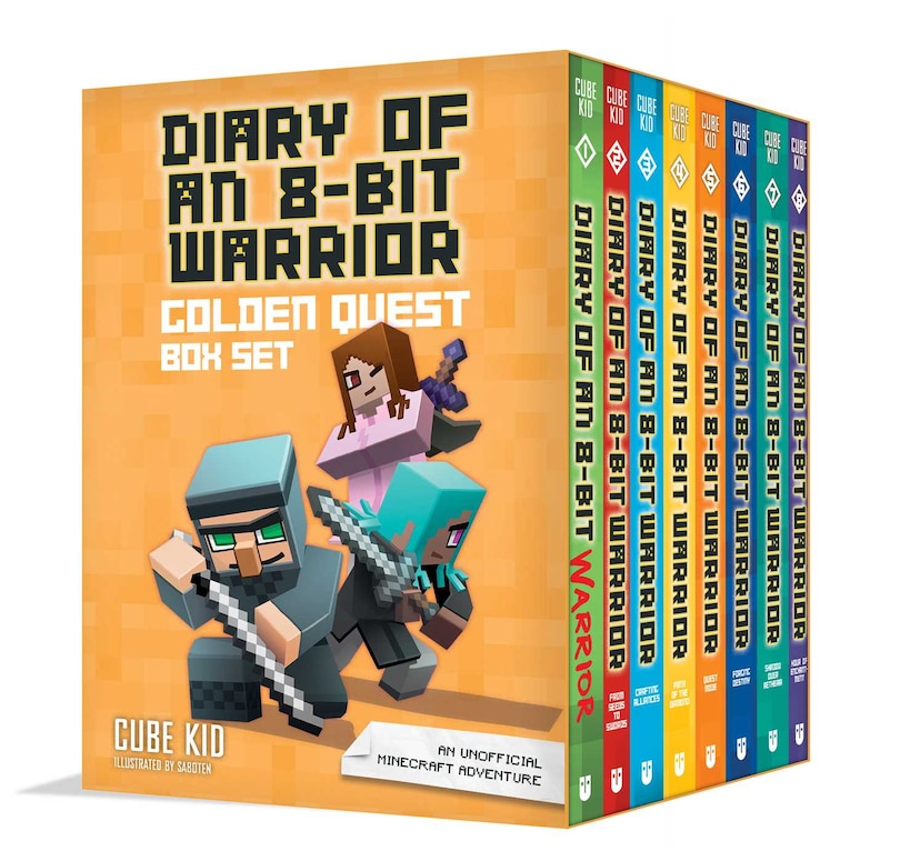 Couverture_Diary of an 8-Bit Warrior Golden Quest Box Set