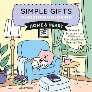 Couverture_Simple Gifts Christian Coloring: Home & Heart