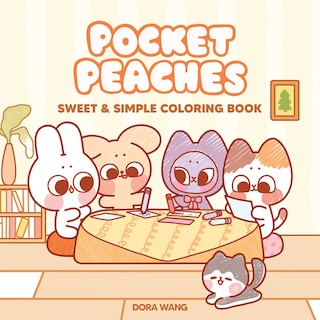 Front cover_Pocket Peaches Sweet & Simple Coloring Book